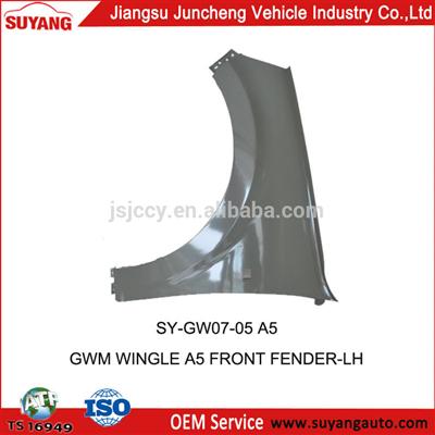 SUYANG BEST SELLING CAR METAL LAPPET GREAT WALL MOTOR WINGLE A5 FRONT FENDER