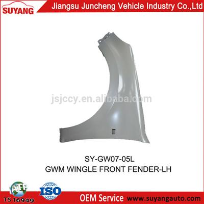 SUYANG BEST SELLING CAR METAL LAPPET GREAT WALL MOTOR WINGLE A3 FRONT FENDER