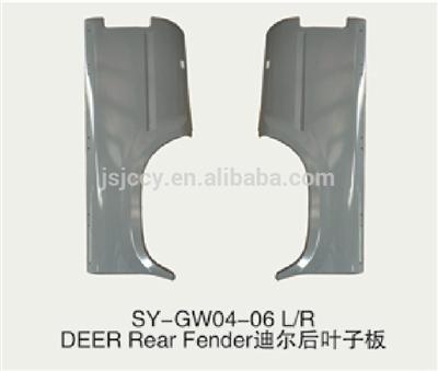 SUYANG BEST SELLING CAR METAL LAPPET GREAT WALL MOTOR DEER REAR FENDER