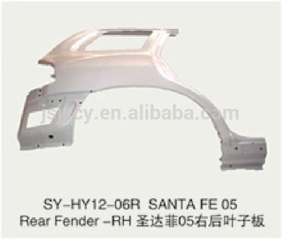 HYUNDAI SANTA FE 2005 REAR MUDGUARD FOR MOTOR IRON LAPPET REPLACEMENT