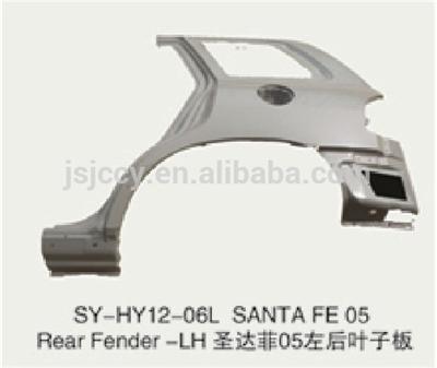 HYUNDAI SANTA FE 2005 REAR FENDER FOR MOTOR IRON LAPPET REPLACEMENT