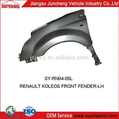 SUYANG CAR METAL PARTS LAPPET RENAULT KOLEOS FRONT FENDER