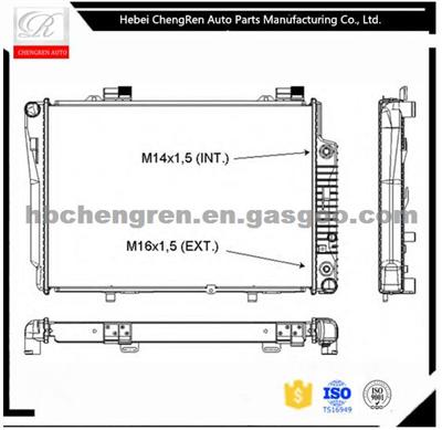 Auto Aluminum Radiator For MB CLK-CLASS W208 2025002203(DL-B218A)