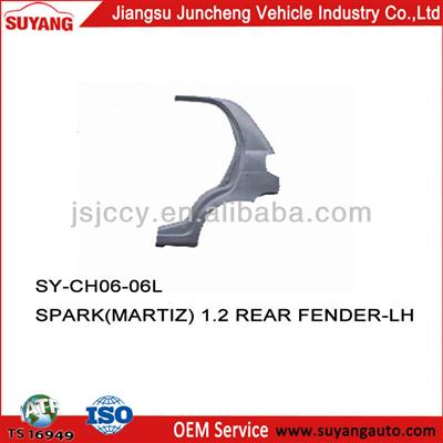 IRON SPARE PARTS MUDGUARD CHEVROLET SPARK(MARTIZ) 1.2 REAR FENDER