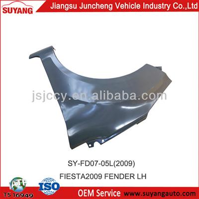 SUYANG AUTO METAL LAPPET FORD NEW FIESTA 2009 FRONT FENDER