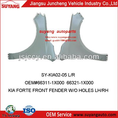 High Quality Auto Front Fenders for KIA FORTE