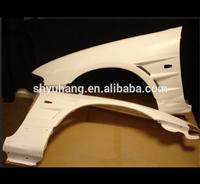 Glass fiber Dmax style +25mm Front Fenders (Pair) for S15 FRP