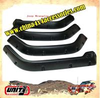 4x4 accessories offroad fender flare for Wrangler TJ