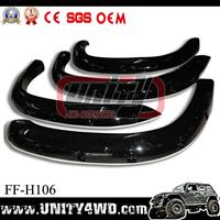 Unity Hot Customization Size wholesale 4X4 offroad fender flares for hilux ln106