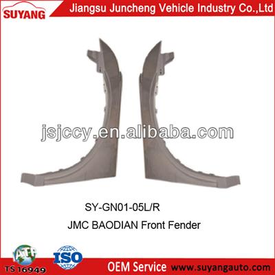 Metal Parts Front Wing/Fender For JMC BAODIAN Auto Body Accessories