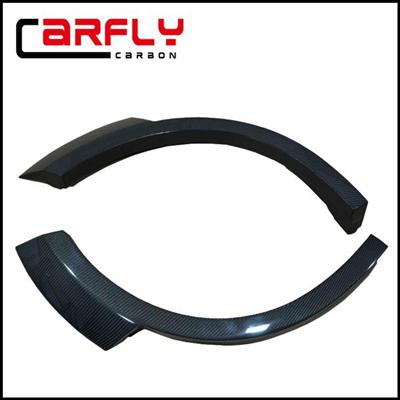 Carbon fiber rear fender flares for Porsche Cayenne958 Mansori