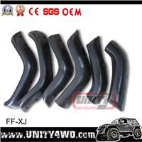 Unity Hot Customization Size new and car accessories, ABS fender flares for XJ 4DR