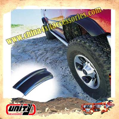 New design China 4x4 accessories wholesale high quality rubber wheel arch fender flares