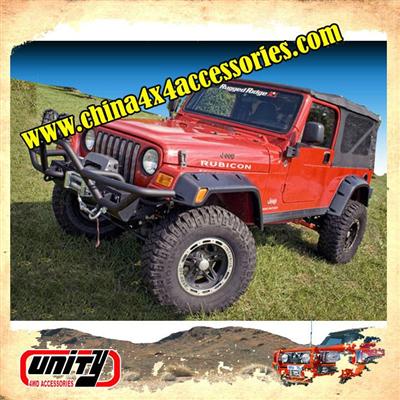 Compression molding ABS Plastic car Arch side guard for Wrangler TJ wheel