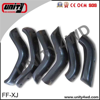 Hot sell 4x4 offroad wheel arch fender flares for cherokee xj