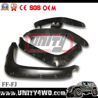 4x4 Truck China factory 4x4 fender flares for Fj Cruiser