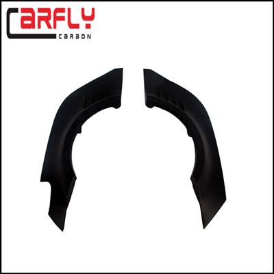 CARBON FIBER OR FIBERGLASS REAR FENDER FLARES FOR BMW E82 E88 120i 130i