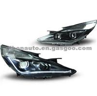 SONATA HEAD LAMP LIGHT 2011 AUTO PARTS OEM 92101-3S110