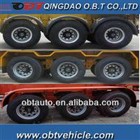 Low bed trailer mudguard flaps