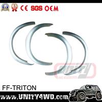 China auto parts 4x4 car accessory fender flares/wheel arch flares/fender flare l200