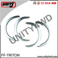 HOT SELL! car accessory wheel fender flares/wheel arch flares/fender flare l200