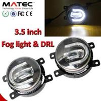 Fog Lamp With DRL Daytime Running Light 9005 Hb3 9006 Hb4 H11 H10 3.5 Inch Car Fog Light