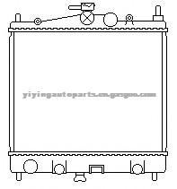 Radiator For Nissan Micra III(K12) 21460-AX200