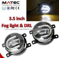 Fog Lamp With DRL Daytime Running Light 9005 Hb3 9006 Hb4 H11 H10 3.5 Inch Toyota Vios Fog Light