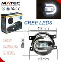 New 3.5inch 30W CREE LED Fog Light For Car With DRL