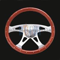 Special Wooden Rim Steering Wheel With 350mm 380mm Wheel Rim