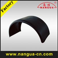 plastic black tire mudguard for semi-trailer