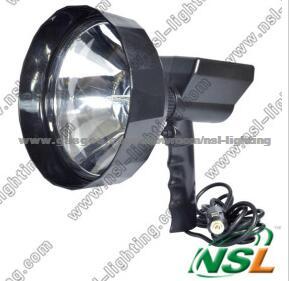 35W/55W 240mm Lens Diameter HID Outdoor Spotlight, Rechargeable Hunting Search Light