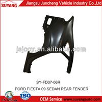 Steel Auto Parts Rear Fender Replacement Used For Ford Fiesta