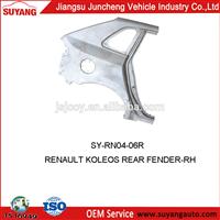 Original Body Parts Rear Fender For Renault Koleos