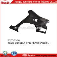 Original Body Parts Rear Fender For Toyota Corolla