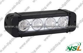 8 IP68 Waterproof 40W CREE Single Row LED Light Bar (NSL-4004C-40W)