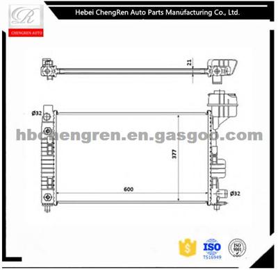 1685000302/0602 FOR BENZ A-CLASS W168 A190 97-AT Auto Car Aluminum Radiator China