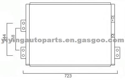 Condenser For Toytoa Quantum 88460-26330