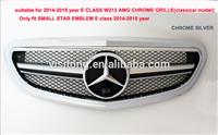 Front grille for 2014-2015 Mercedes E63 CLASS W212 AMG grille