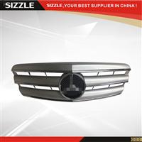 Plastic Silver Front Grille For Mercedes S-class W221 CL 2006-2009