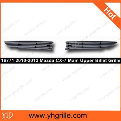 Car Accessories 2010-2012 Mazda CX-7 Main Upper Aluminum Billet Grille