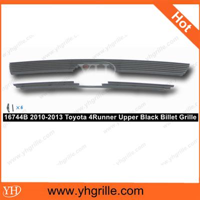 2010-2013 Toyota 4Runner Main Upper Black Aluminum Billet Grille