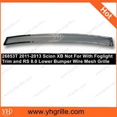 Auto Parts 2011-2013 Scion XB Not For With Foglight Trim and RS 8.0 Lower Bumper Wire Mesh Grille