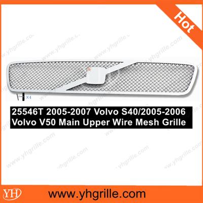 Auto Parts 2005-2007 Volvo S40 /2005-2006 Volvo V50 Main Upper Wire Mesh Grille