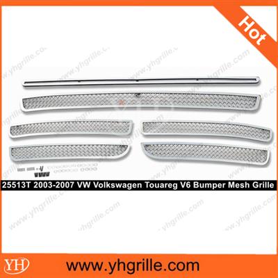 Auto Parts 2003-2007 VW Volkswagen Touareg V6 Lower Bumper Wire Mesh Grille