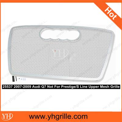 Car parts Stainless Steel Mesh auto chrome front grille for Audi Q7