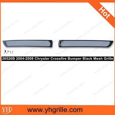 Auto Grille 2004-2008 Chrysler Crossfire Lower Bumper Black Wire Mesh Grille