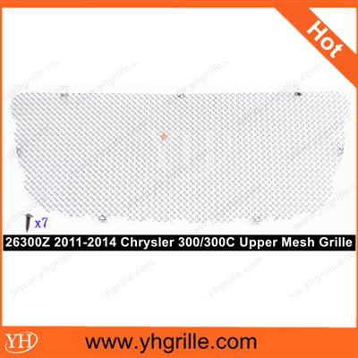 2011-2014 Chrysler 300 /2011-2014 Chrysler 300C Main Upper Wire Mesh Grille