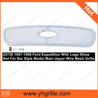 Hot sale Upper Wire Mesh Grille for Ford Expedition 1997-1998