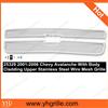 Auto accessories 2001-2006 Chevy Avalanche With Body Cladding mesh Chrome front Grille